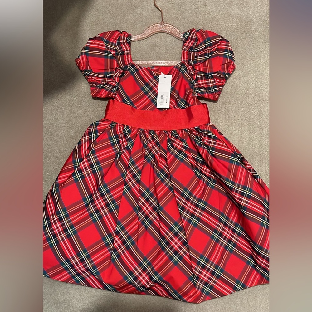 Janie And Jack Tartan Holiday Dress
